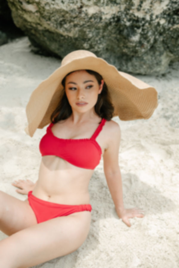 MALLORY Top in Cherry